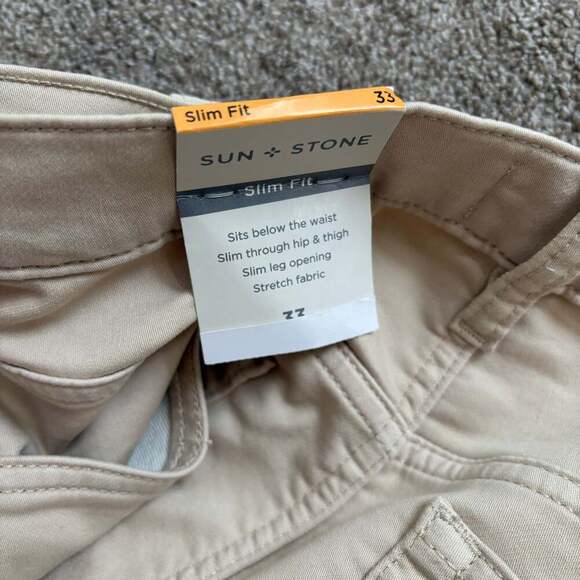 Sun + Stone Men's Sable Straight Fit Jeans, Exclusively at - Macy's, - Picture 4 of 7